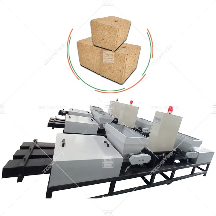 Automatic Sawdust Wood Log Extruder Compress Machine Wood Pallet Block Making Machine Wood Palets for Block Machine
