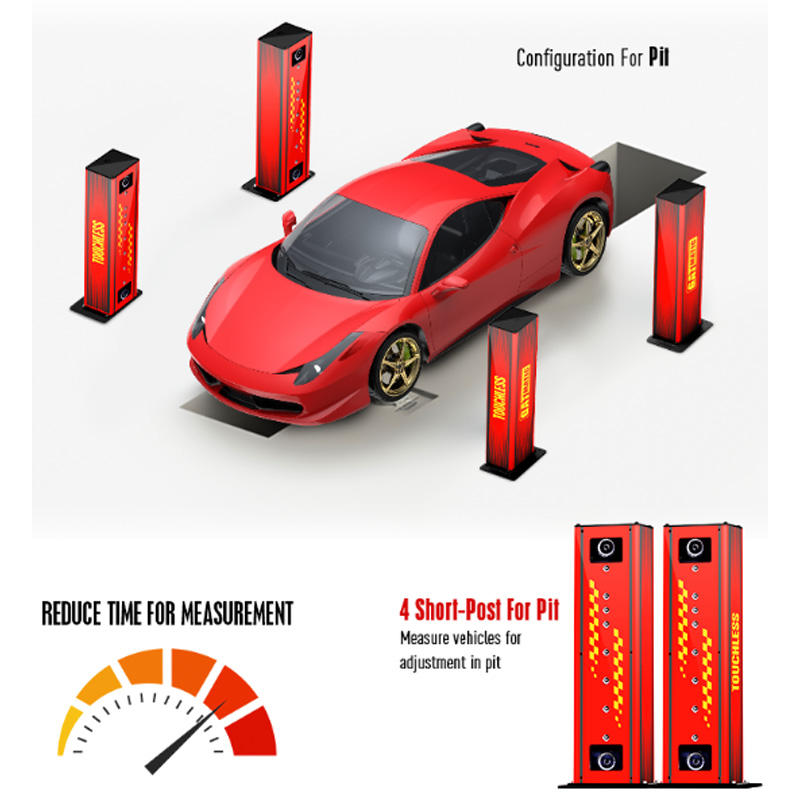 Полностью автоматическая система 3D-развала-схождения GATmatic