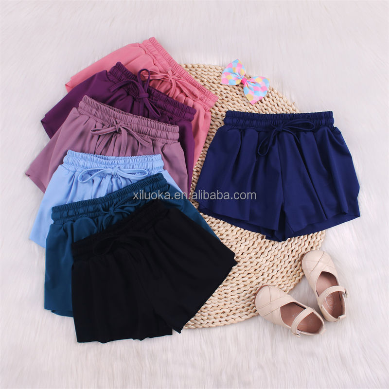 2-in-1 Kids Gym Sports Shorts