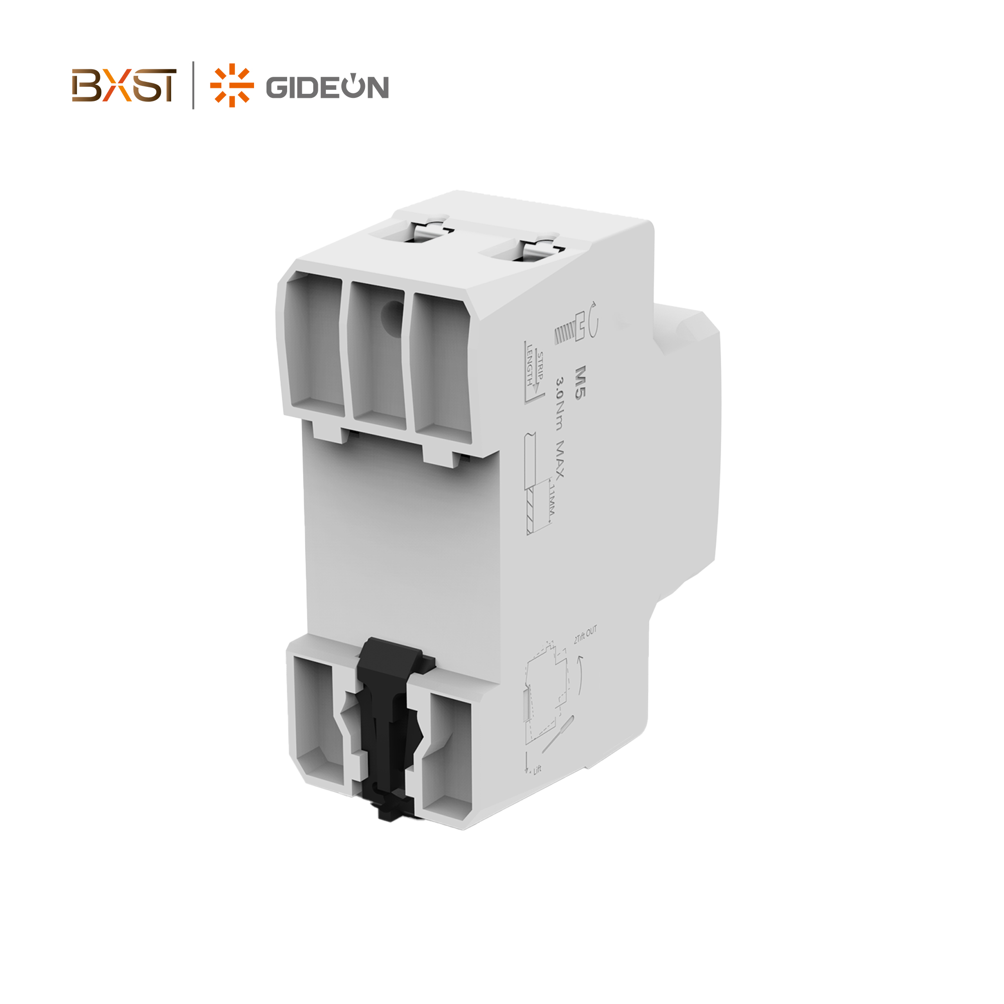 For Din Rail Single Phase AC 63A Adjustable Voltage Protection Device Automatic Voltage Protector for Home Appliances