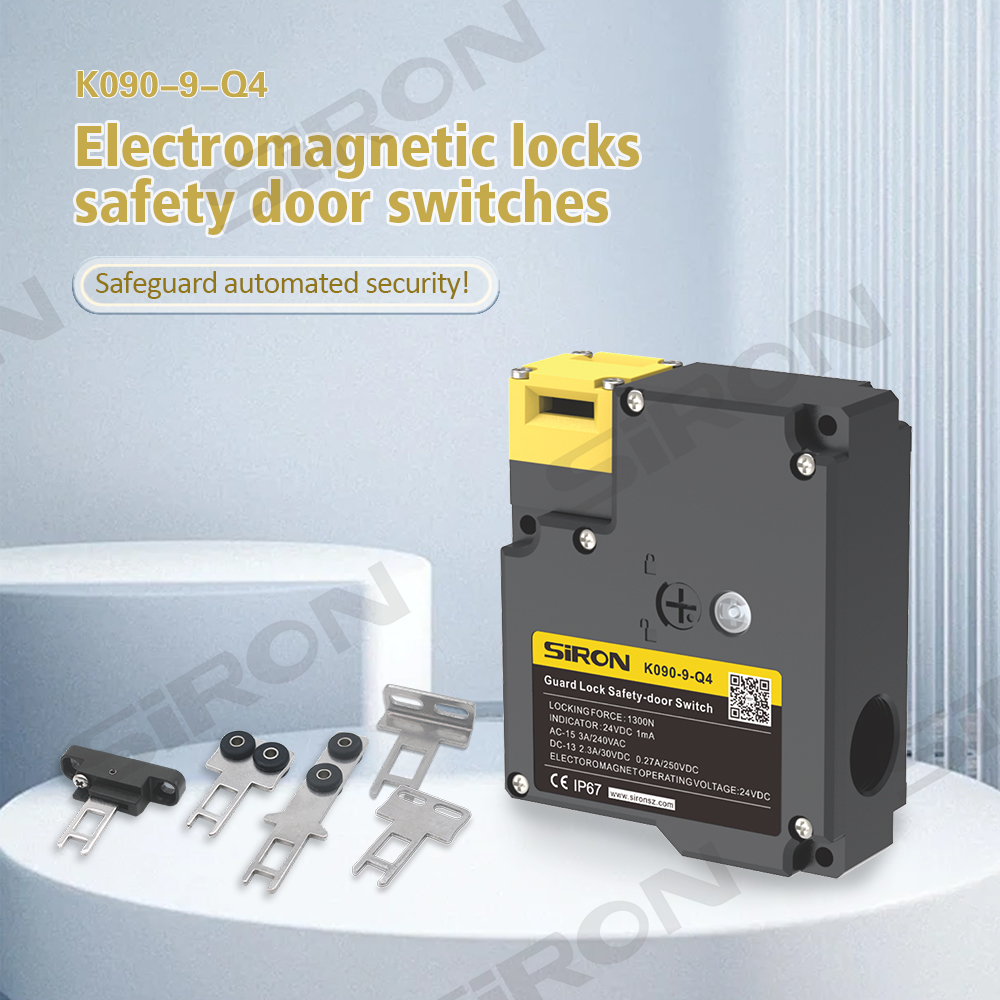 SiRON K090-9-Q4 Interlock Safety Limit Switch Electromagnetic Lock Safety Door Switch