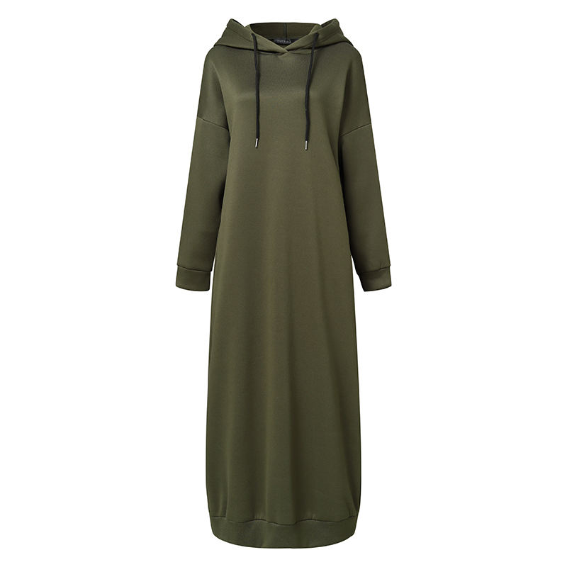 Custom New Long Style Winter Solid