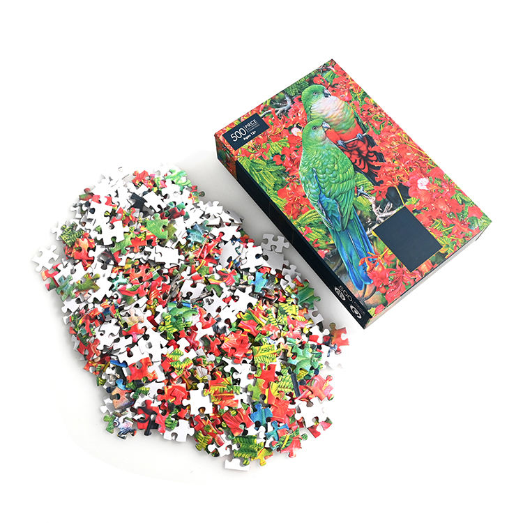 Качественная игра-пазл на 500 деталей