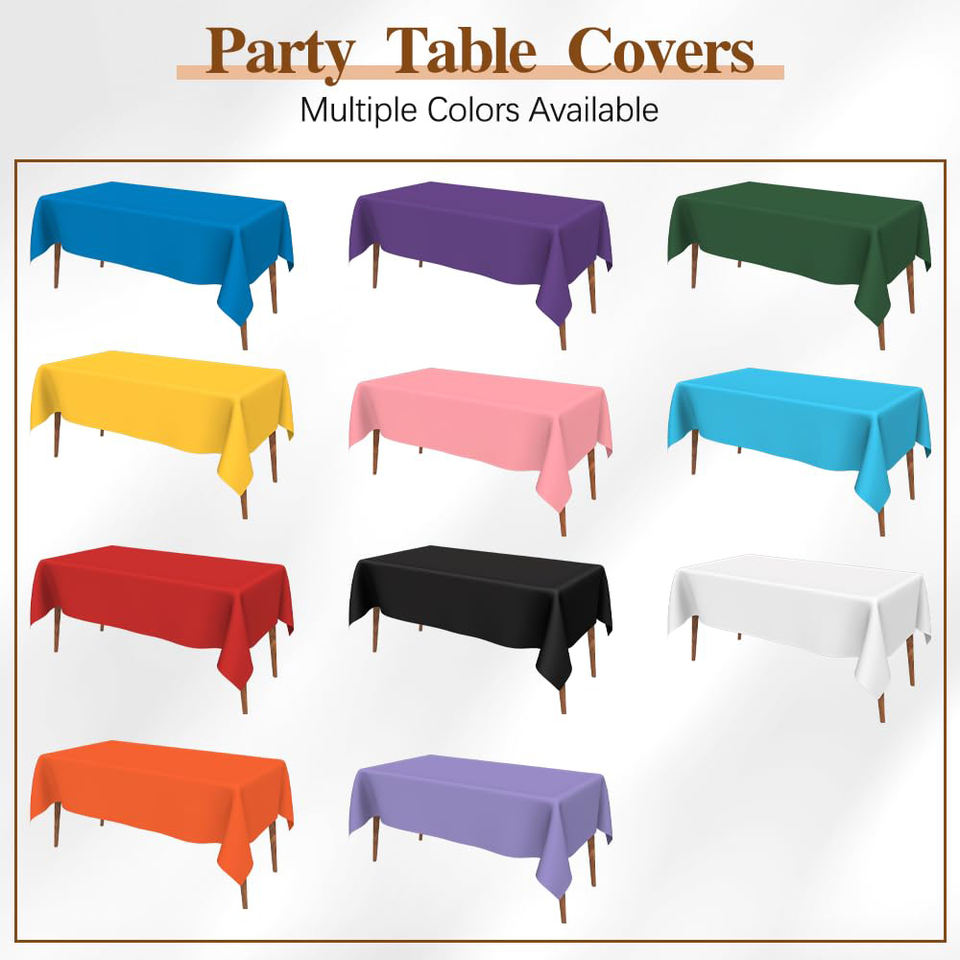 Однотонная водонепроницаемая скатерть (Solid Color)