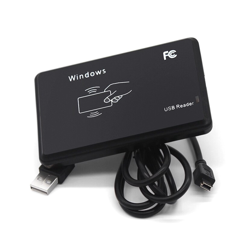 DFD Smart RFID Card Reader 125KHz 13.56MHz ID IC Dual Frequency Access Control Encrypt Programmer NFC Readers With USB Interface