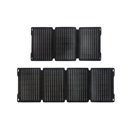 60W Portable Foldable Solar Panel  USB Charger Outdoor Foldable Solar Panel with High Power Capacity  Monocrystalline/ETFE 15W*4