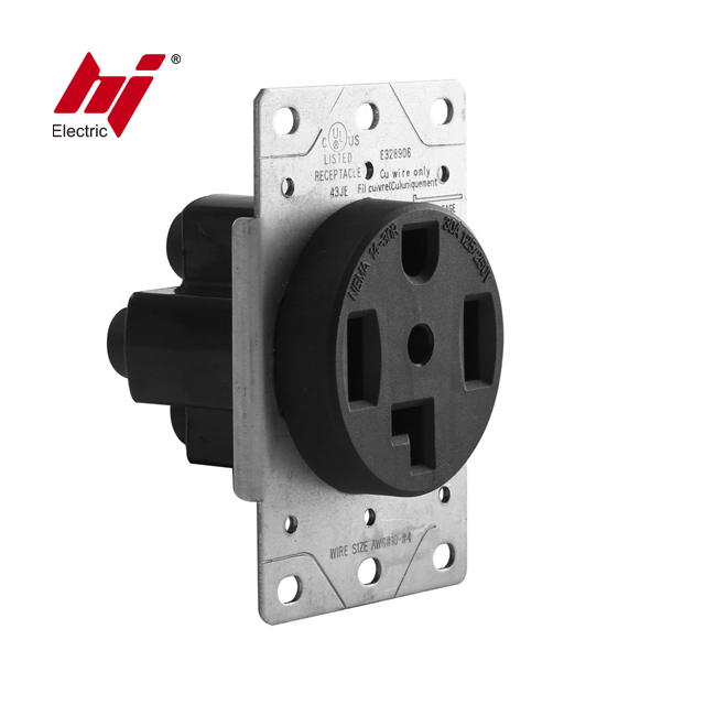 American Standard Size Home Electric Vehicle Charging Power Electrical Plugs Sockets with UL