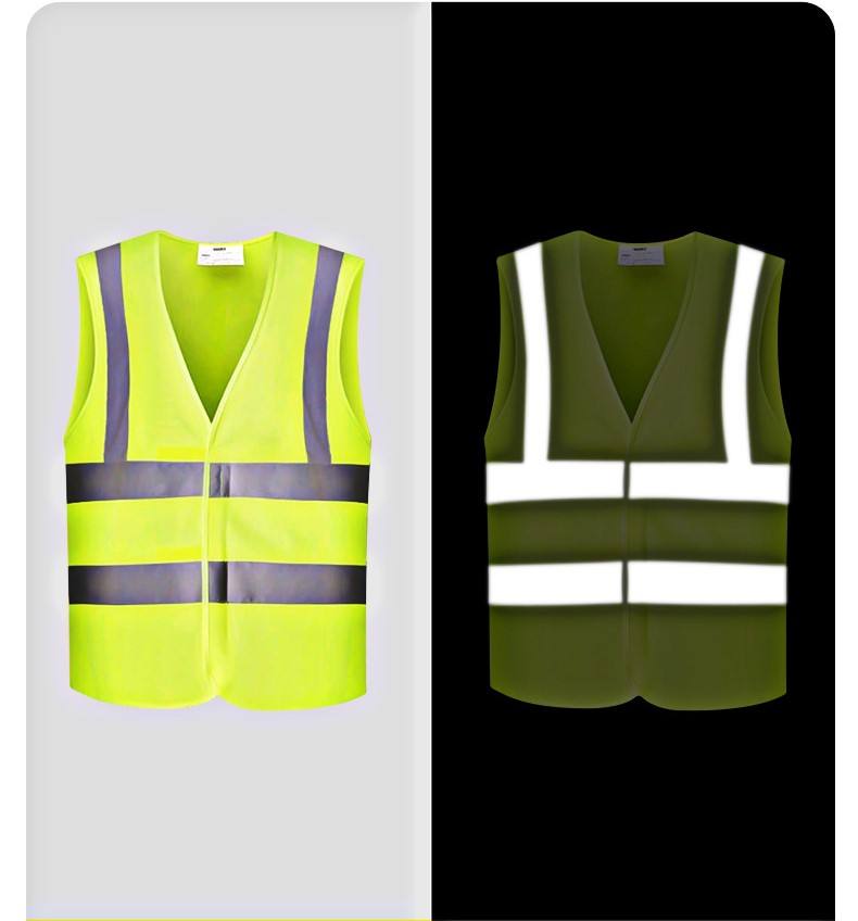 Зеленый светоотражающий жилет (Reflective Green Safety)