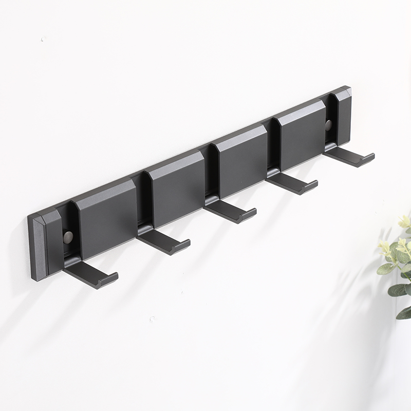 Modern 5 Triple Wall Mount Coat Rack Hooks for Hanging Coats Clothes Jackets Hats; for Bathroom Use