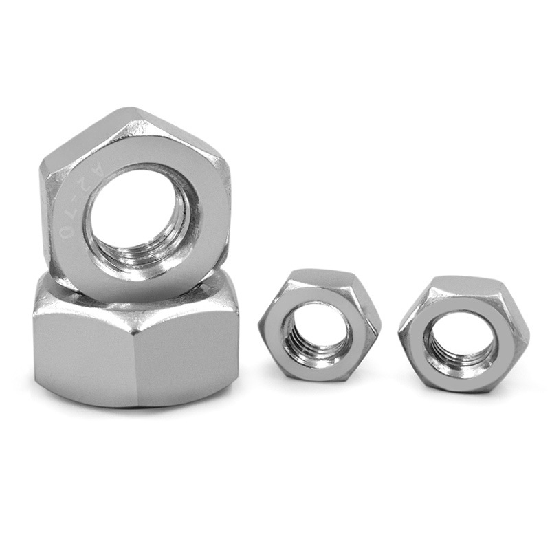 Heavy Duty ASTM A194 8M Zinc Plated Hot Forged Hex Nut 1 7/8" 8UN Structural Applications Automotive Industry