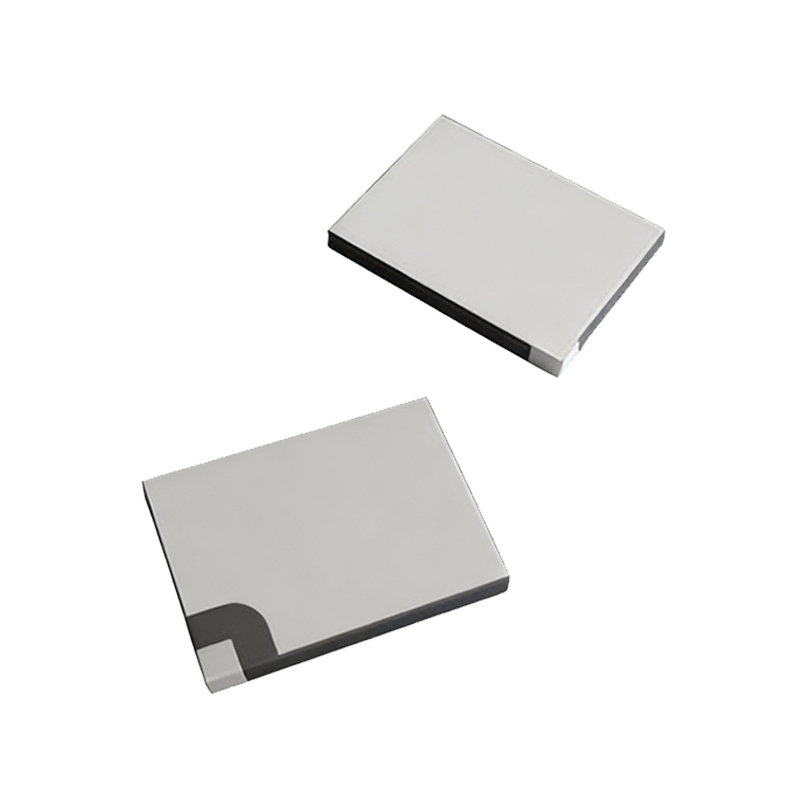710kHz Piezo Ceramic Plate 3mm Rectangular Piezoceramic Precision Optical Adjustment Piezoceramic Elements Flanged Electrode