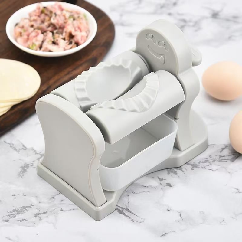 Household Eco-Friendly Plastic Dumpling Mold Forming Dumpling Skin Pattern Home Use Manual Dumpling Maker