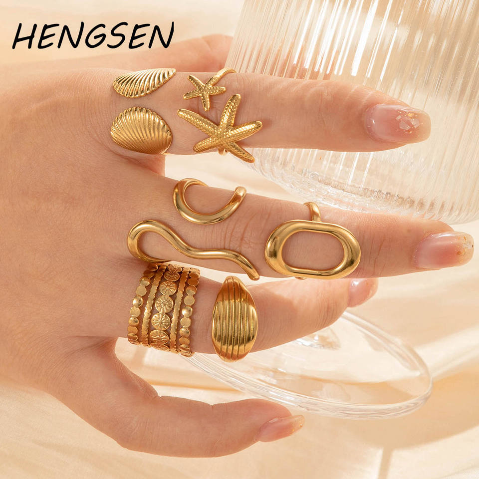 Кольцо HENGSEN «Морская звезда»