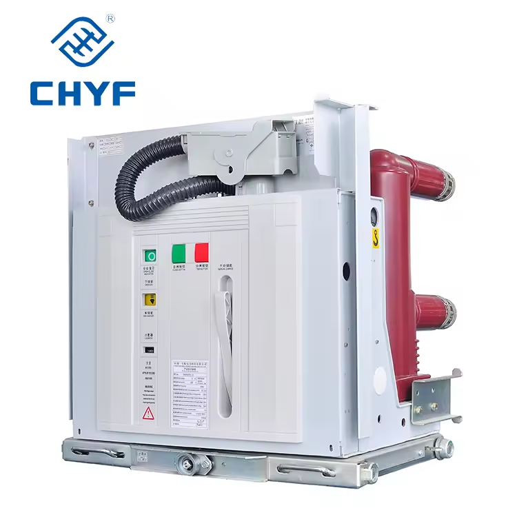 CHYF Vacuum Circuit Breaker Automatic Outdoor High Voltage 3 Phase DC 12KV 1250A 25kA Breaking Capacity Copper CN;ZHE VS1 VCB