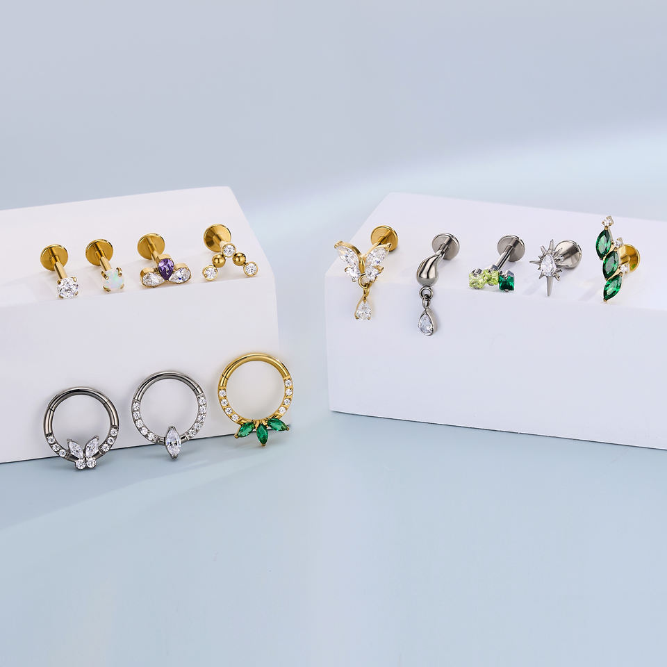 Модный лабрет Toposh (Body Jewelry)