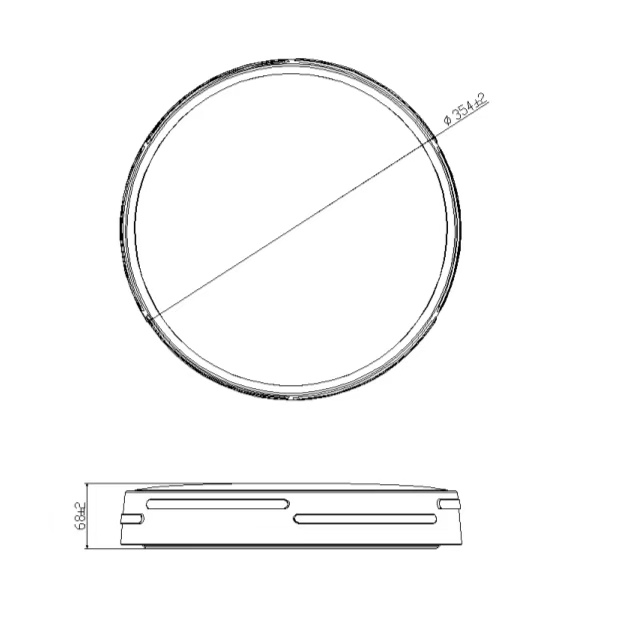 High Quality Modern Design Round LED Ceiling Light Fashion Style Decorative Home Lighting Interior Led Ceiling Lamp