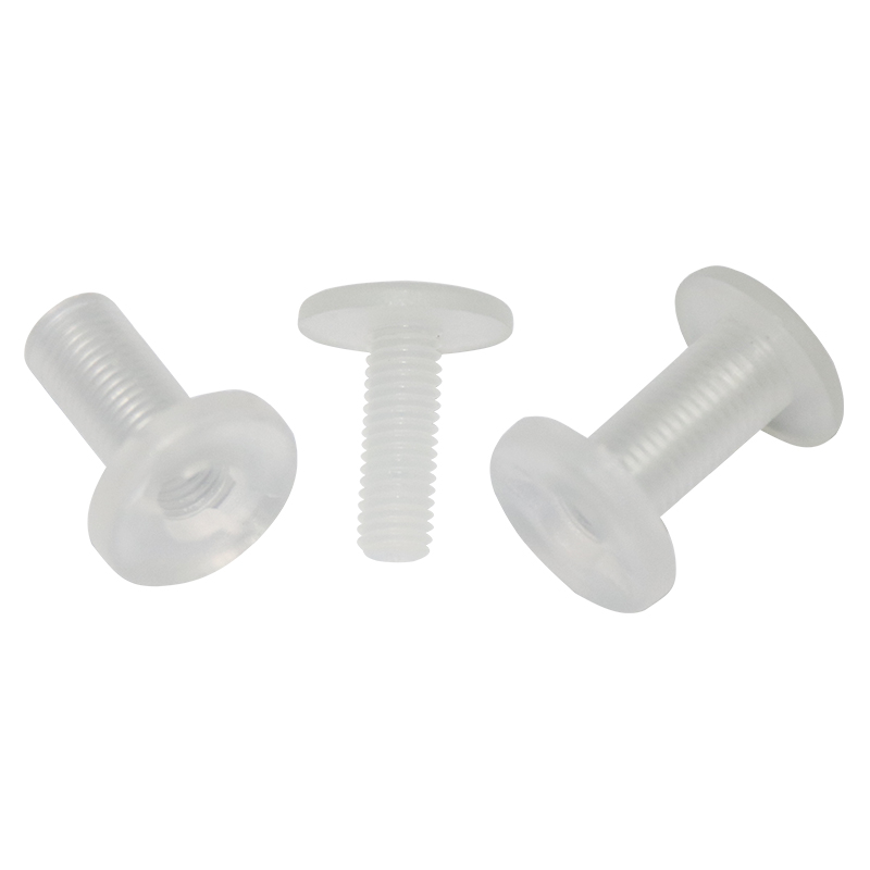 Plastic Book Binding Screws Black Plastic Male and Female Screws Chicago Screws