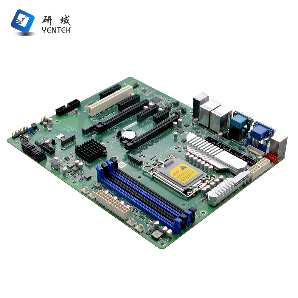 LGA1700 12th 13th Gen Intel I9 ECC 4 DDR4 SATA3.0 6 COM PCIE X16 LAN Integrated Industrial M ATX Desktop Motherboard