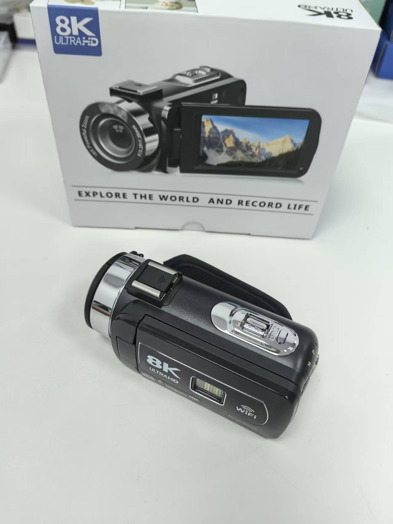 8k Camera Digital Time Lapse Shoot Built-in Wi-Fi Motion Recording  IR Night Vision HDMI Output Professional 8k Digital Camera