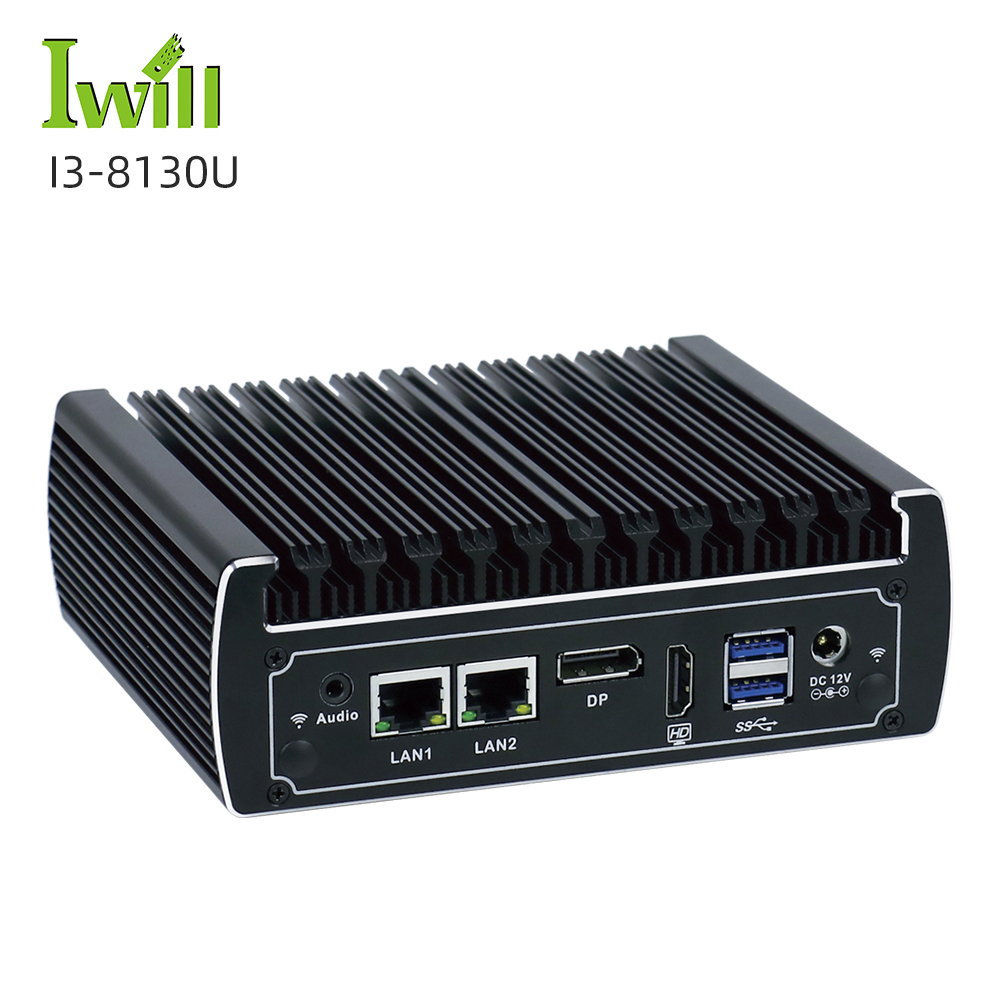 Cheap Fanless Computer J1900  J6412 N100 Mini Desktop Pc 12v 10w I3 I5 I7 Mini Pc with Sim Card Slot Dual Lan 4 Lan Rs232