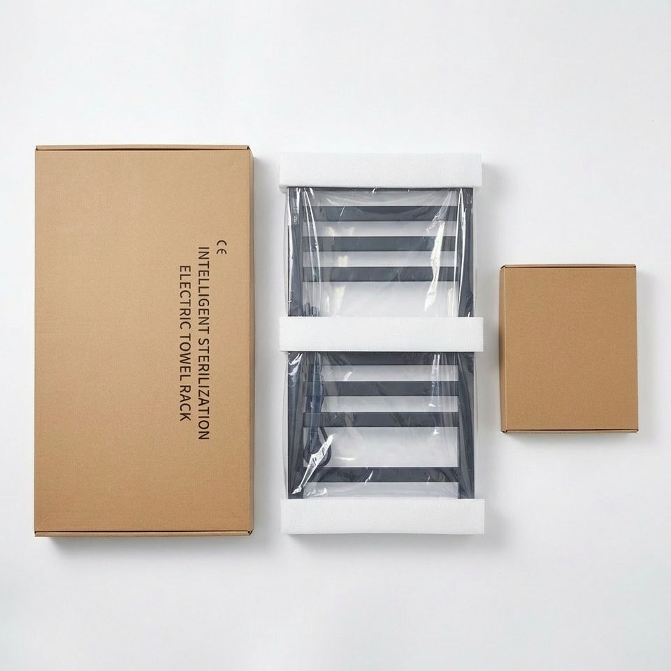 Черный полотенцесушитель YEETE (Warmer Rack)
