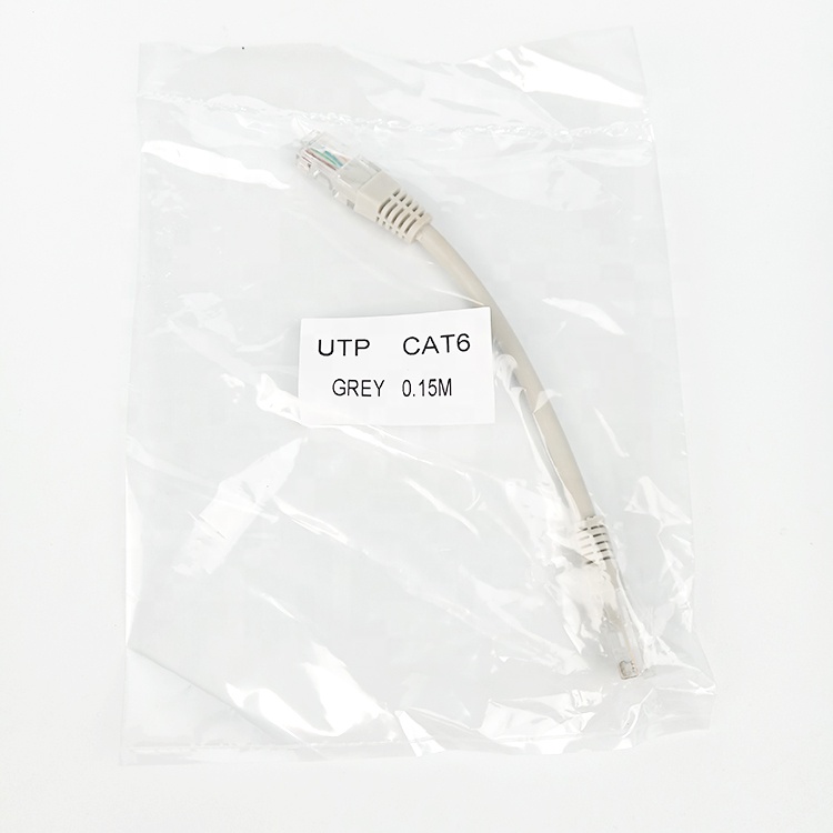 HOTION Cat6 Rj45 Utp Ethernet Cables  15 cm Bare Copper Cat6 Patch Cable