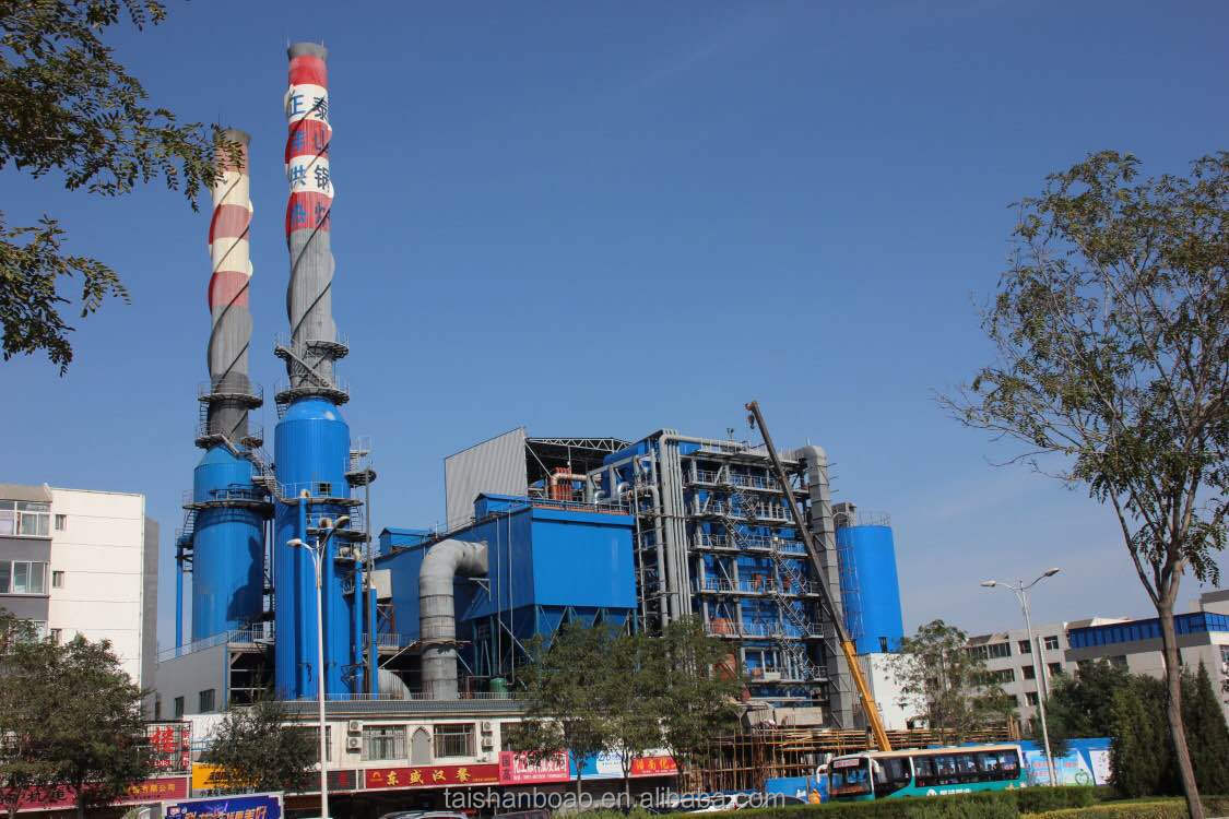 High Capacity Vertical Electricity Generator Power Plant Steam Boiler Charcoal CFB Water Tube Fuel Biomass