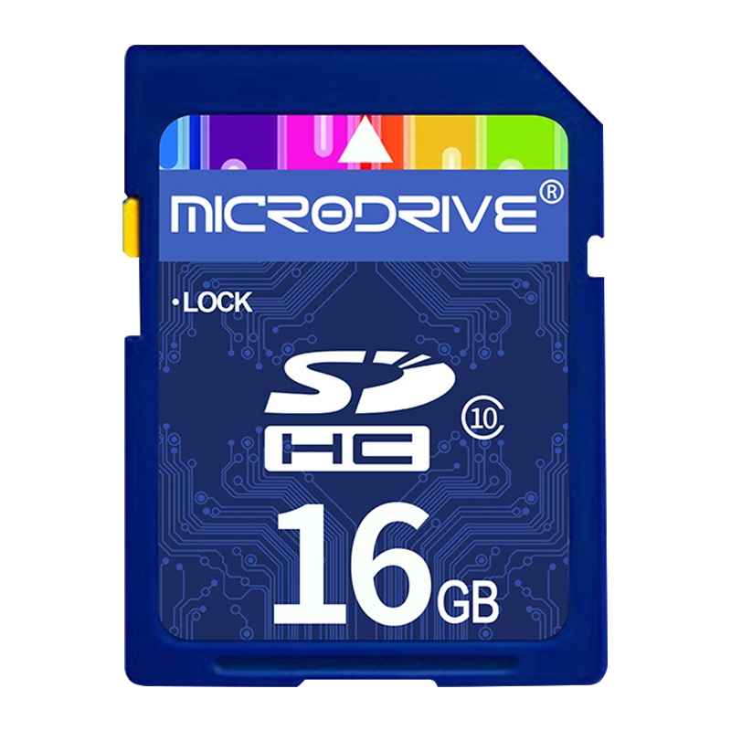 Microdrive 16GB/32GB/64GB/128GB High Speed Class 10 SD Memory Card, for All Digital Camera with SD Card Slot