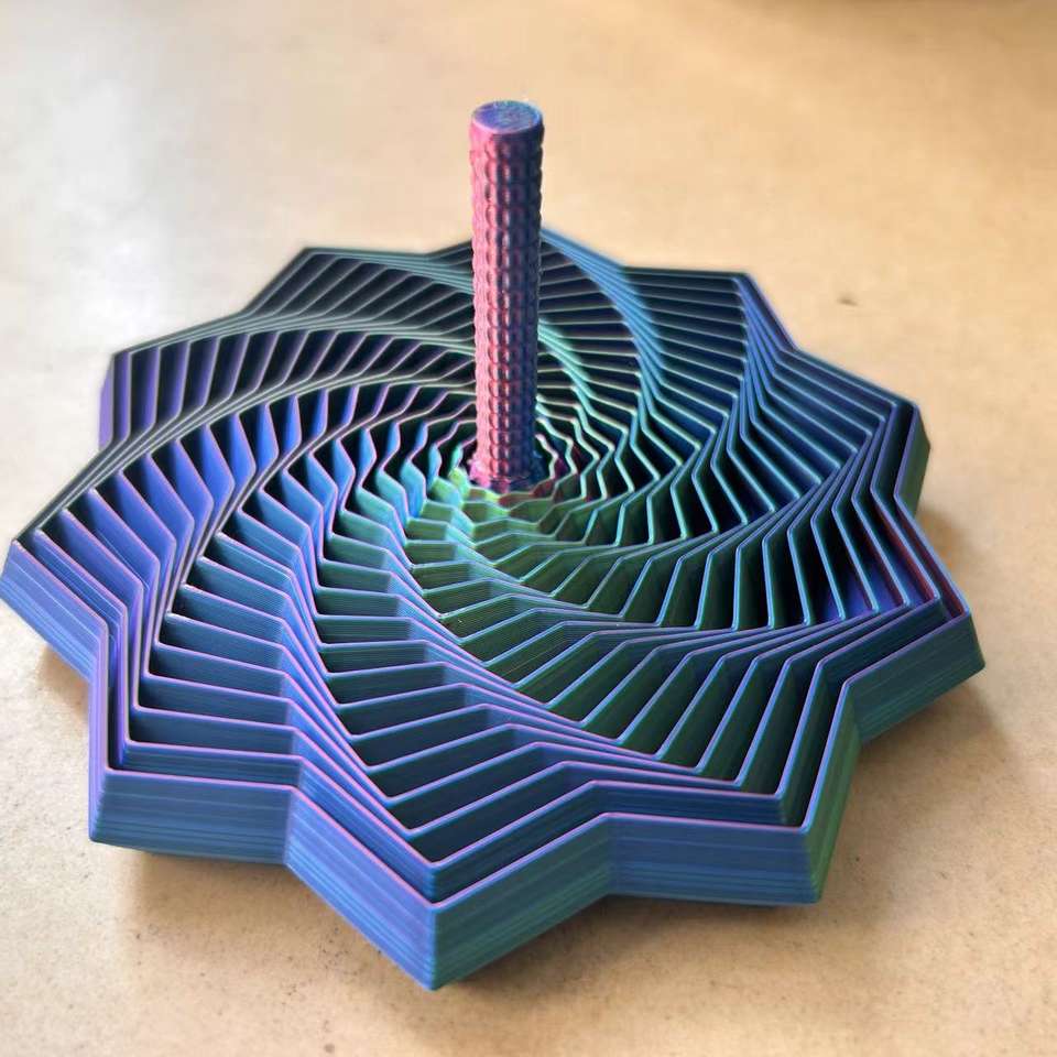 Экологичная фиджет-игрушка из PLA-пластика