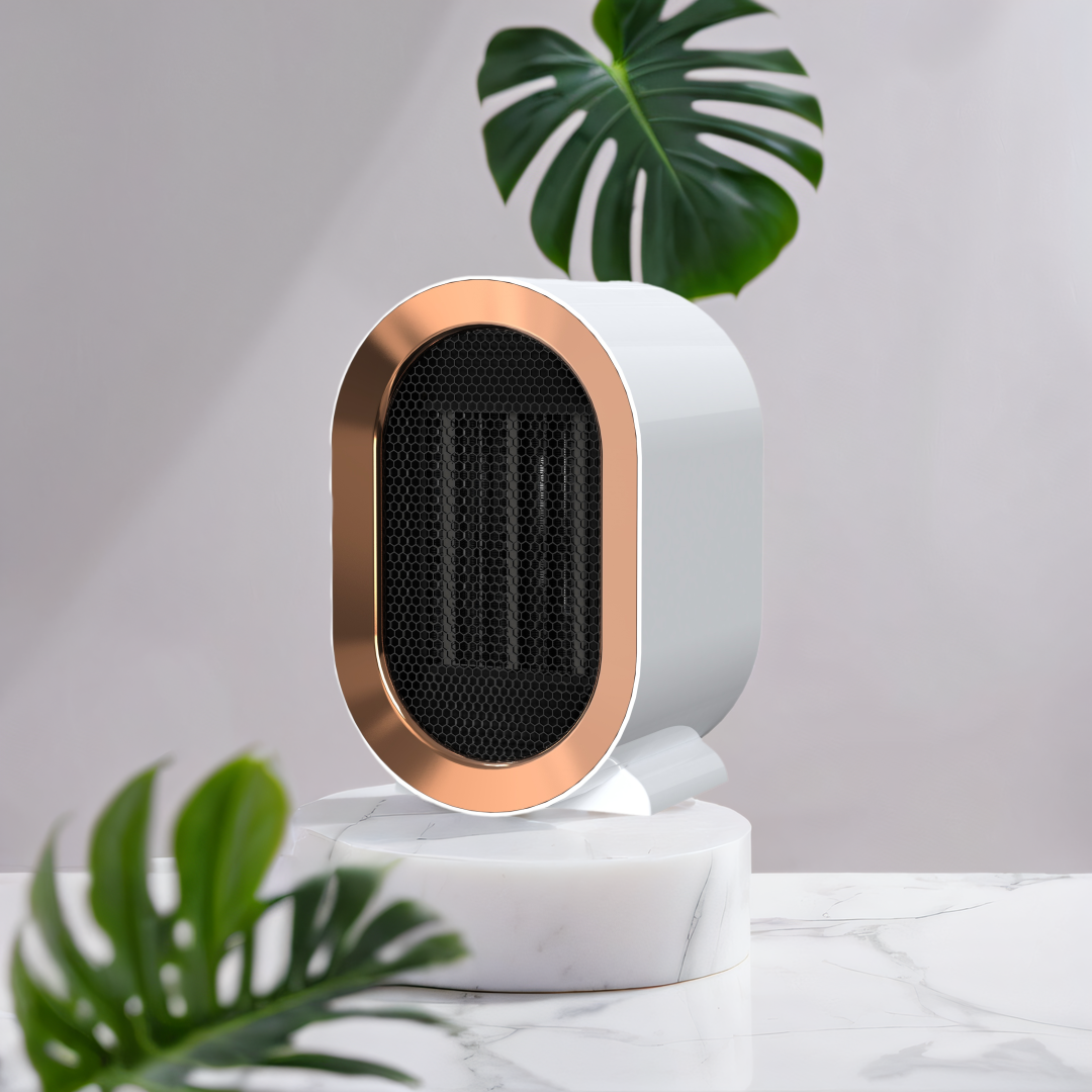 Maist New Portable Desktop Mini Fan Heater Fast Heating with Overheat Protection Deodorization PTC Heating Element Free Standing