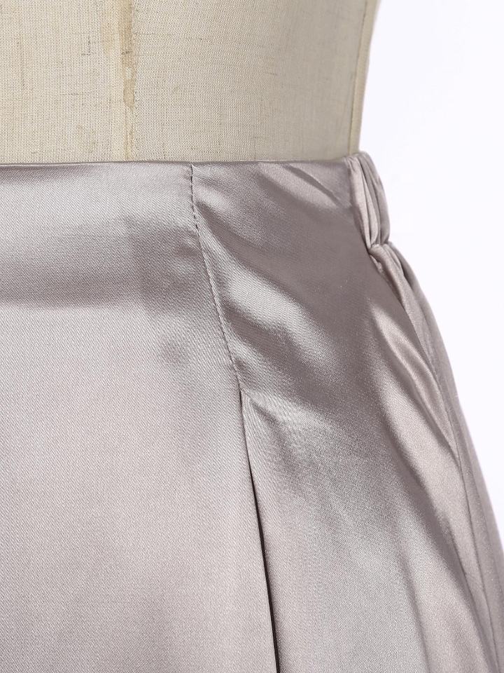 Атласная юбка High Waist (Elegant Satin Long)