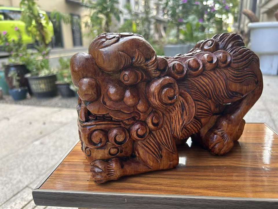 Резная фигурка «Писец» (Folk Art)