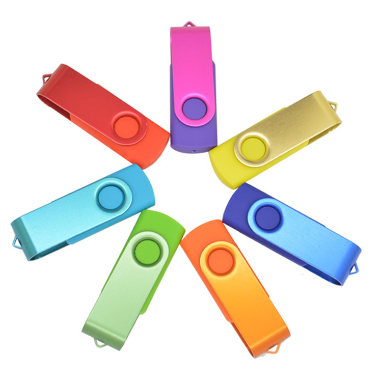 Promotional 2GB 4GB Swivel USB 2.0 3.0 Pendrive  8GB 16GB USB Flash Drive