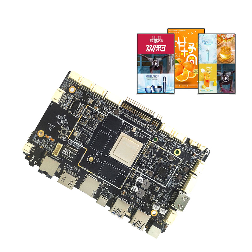 Octa Core Board RK3588 Edge Computing Motherboard 6.0 tops High Computing Power Ai Development Board