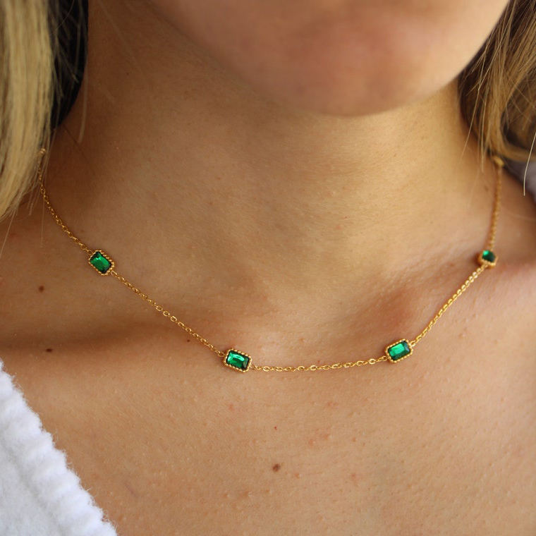 Набор J-D Emerald Cut Jewelry
