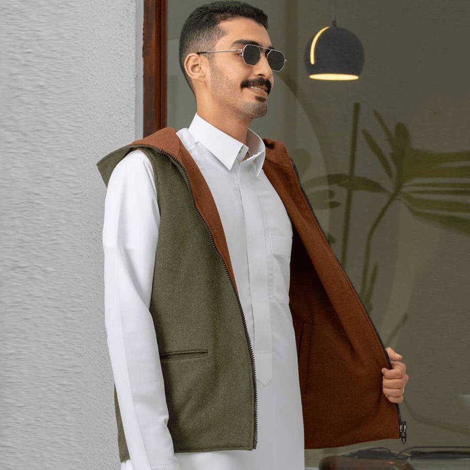 Custom Arab Vest Islamic Saudi Arabic