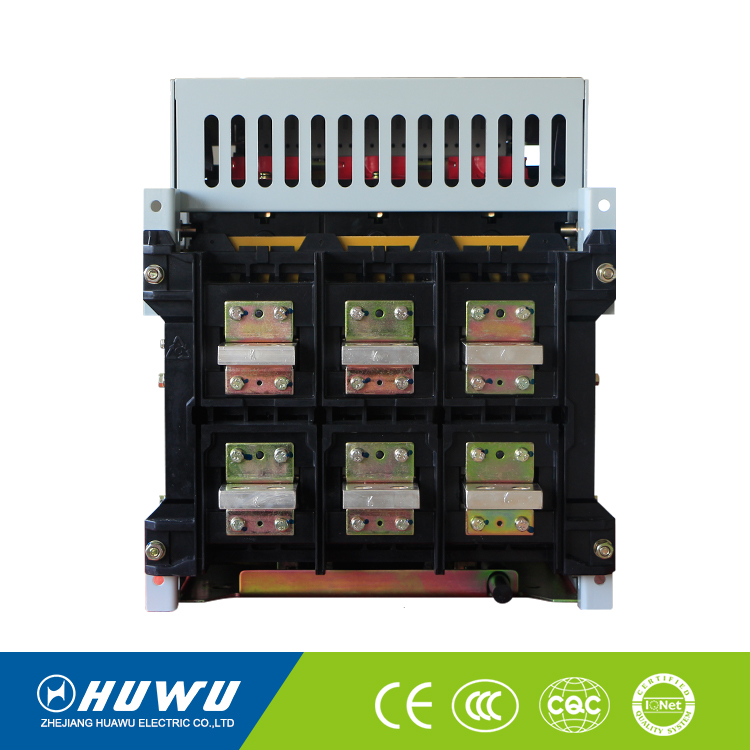 Fixed Type Automatic Reset Circuit Breaker DW45 ACB Air Type Rated Current 630A-6300A Breaking Capacity 6 KA Industrial Use CE