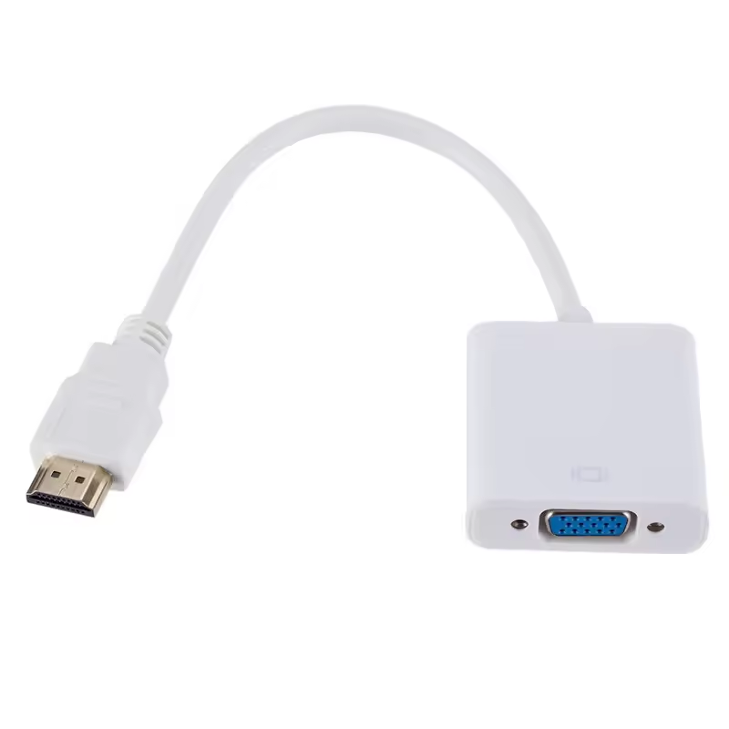 Wholesale HDTV  to VGA Audio Video Cable Converter HD to VGA Adapter for hdmi Desktop Laptop Projector Monitor Computer