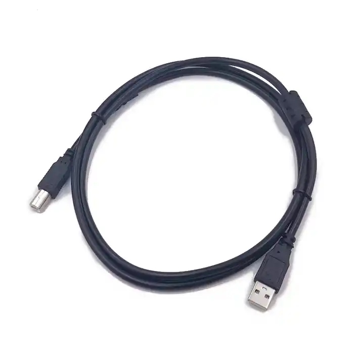 Wholesale BLACK USB 2.0 AM/BM Printer Cable Male Male Data Cables 1M 3M 5M 10M for HP for Canon Lexmark for Epson Dell