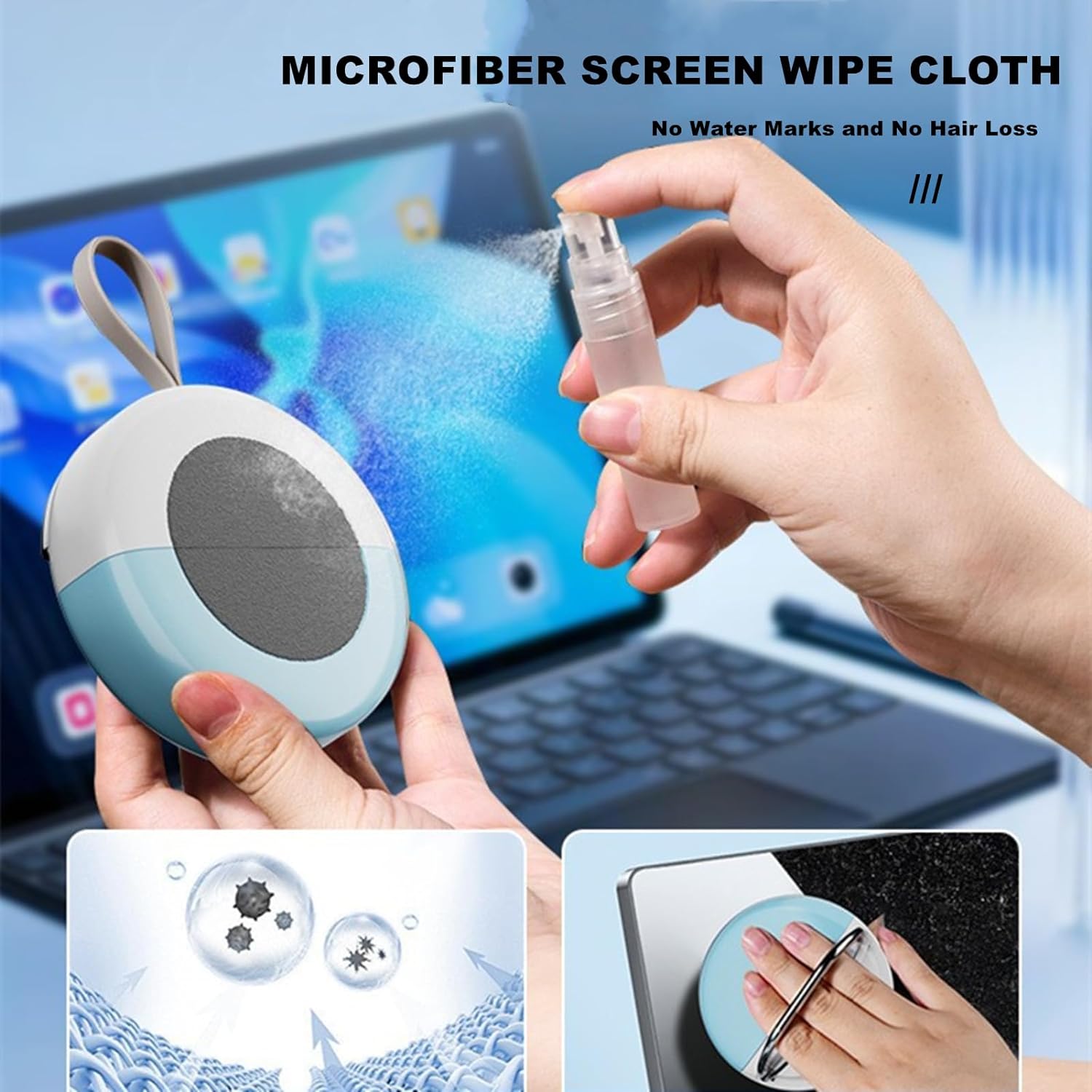 Keyboard Cleaning Kit 10-in-1 Laptop Cleaner Multi-Function PC Cleaner Kit Screen Dust Brush Computer Screen Cleaning Brush Tool