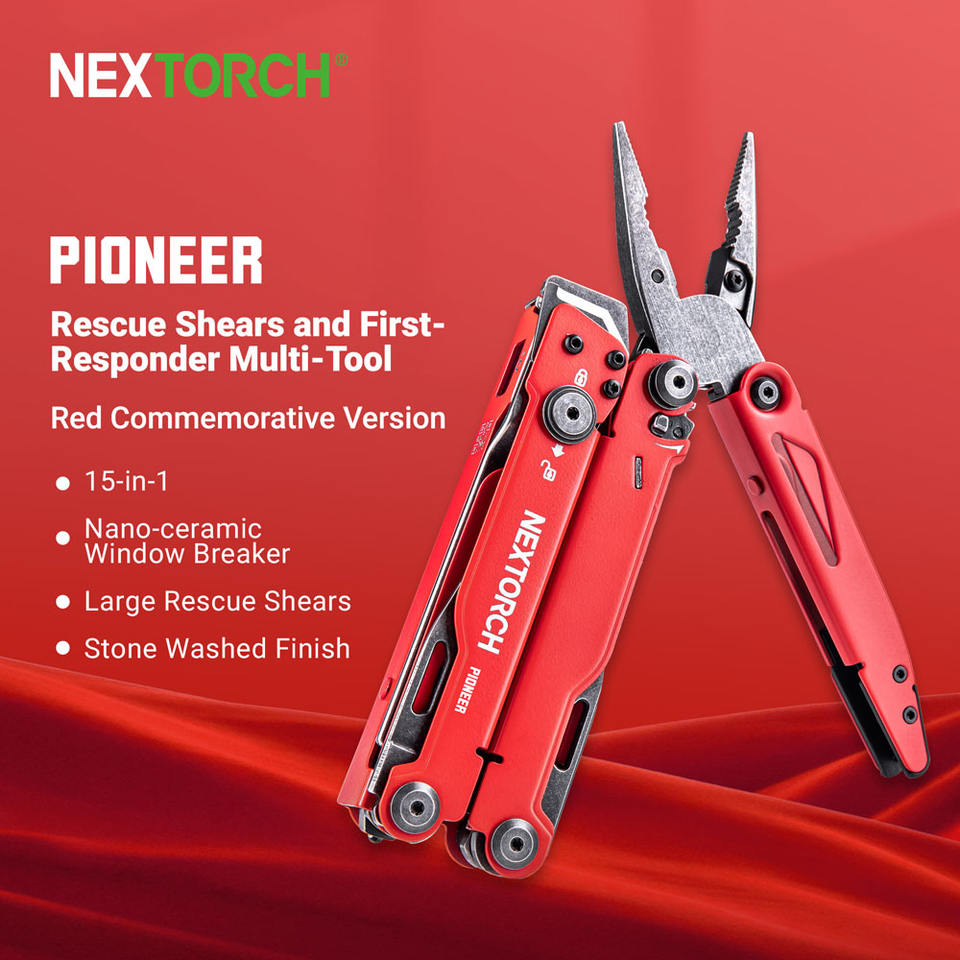Мультитул Nextorch PIONEER MT20 (15 функций)