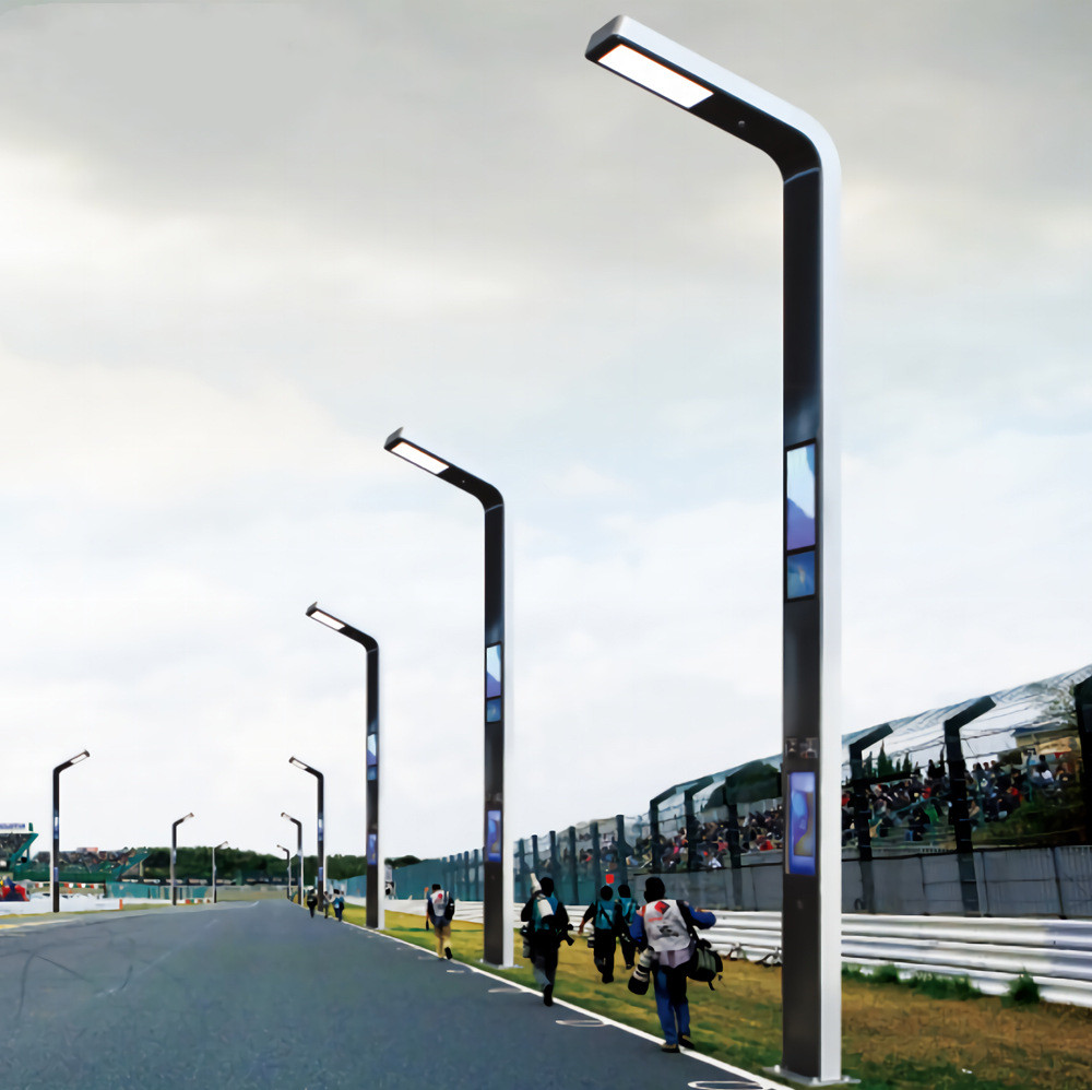 Standard High Lumen Outdoor Light Road Lighting Lamp IP65 Adjustment Waterproof Solar Street Light