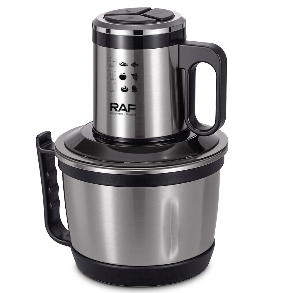 RAF R.7729 Good Quality Safety in Use Powerful Electric Kitchen Meat Grinder Food Processor for Meat and Vegetable
