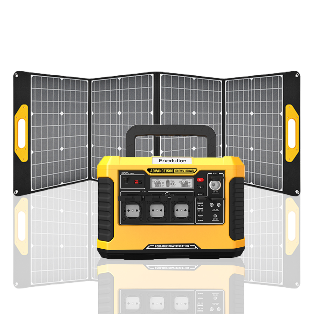 60W Portable Foldable Solar Panel  USB Charger Outdoor Foldable Solar Panel with High Power Capacity  Monocrystalline/ETFE 15W*4