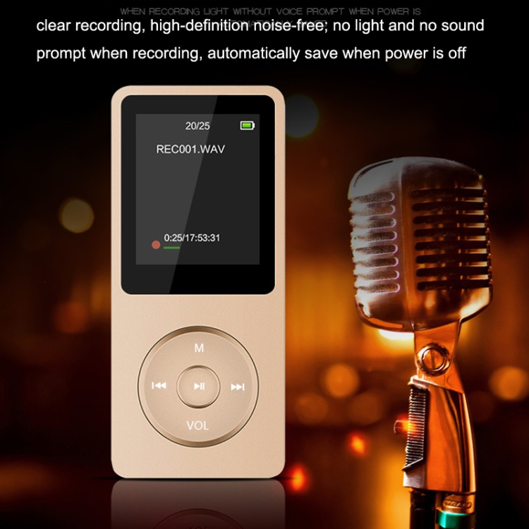 Card Ultra-thin Lossless MP4 Player With Screen
