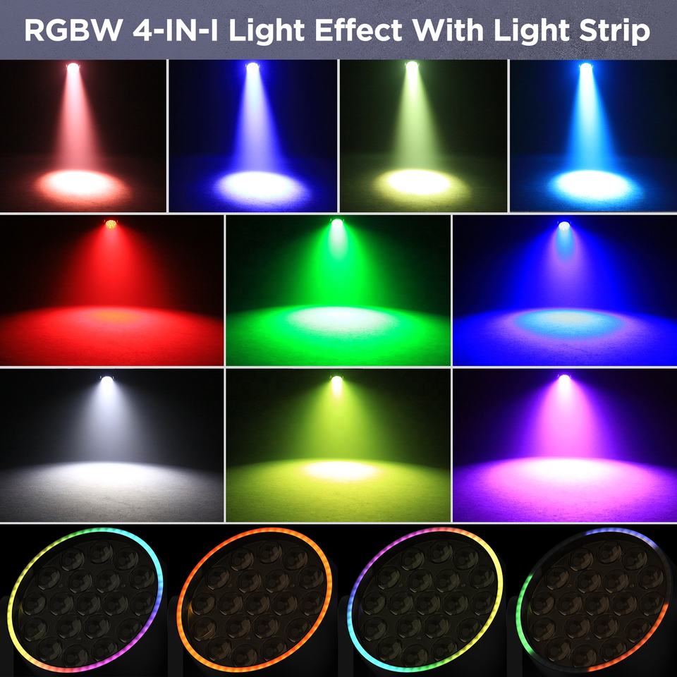 Прожектор PAR RGB 18 LED