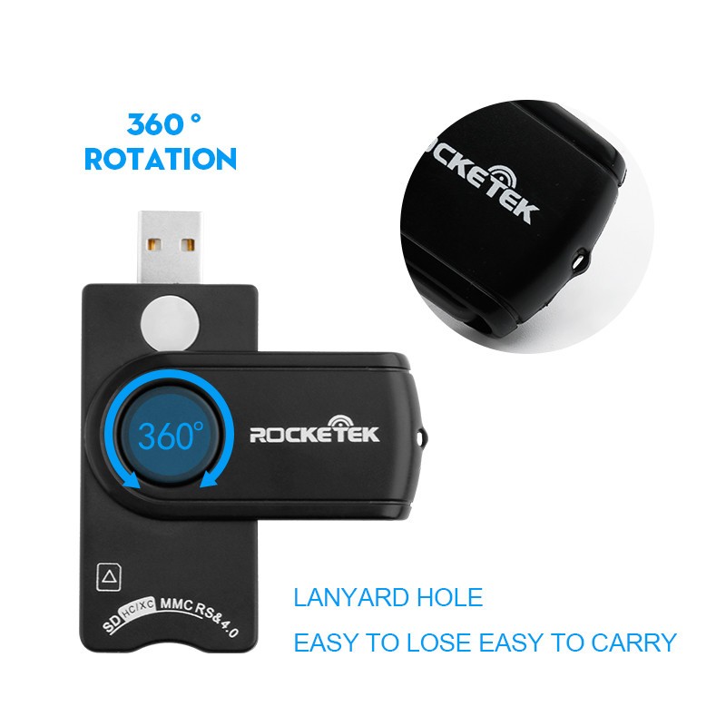 Multi USB2.0 Bank IC ID EMV MMC USB-CCID ISO 7816 SD TF M2 MS Smart Card Reader Compatible with Windows 7 8 10 and Linux OS