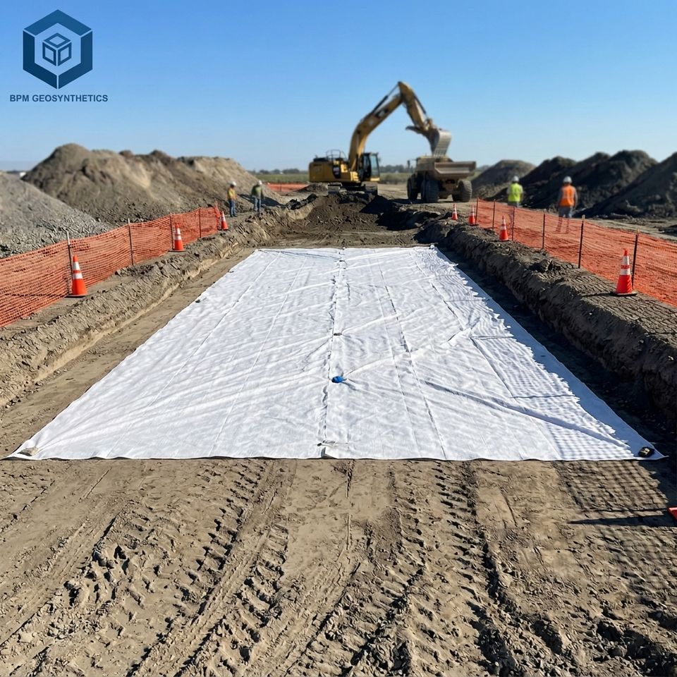 Индустриальный геотекстиль (Nonwoven Grade)