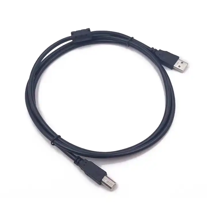 Wholesale BLACK USB 2.0 AM/BM Printer Cable Male Male Data Cables 1M 3M 5M 10M for HP for Canon Lexmark for Epson Dell