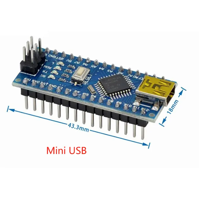 Nano V3.0 16 MHz ATMEGA328P Microcontroller FPGA Product Category with CH340 Driver Micro Memory Processor